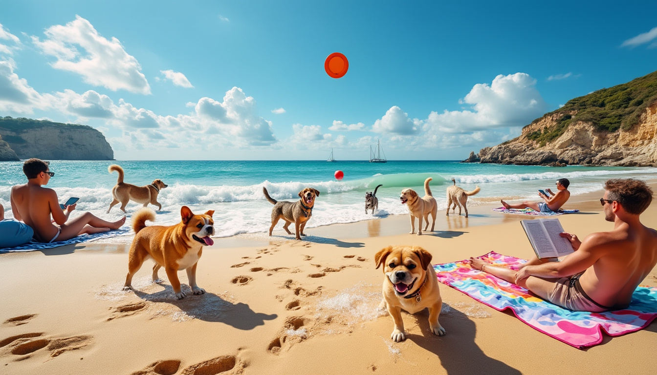 découvrez les plages dog-friendly en france où votre compagnon à quatre pattes est le bienvenu ! profitez des paysages magnifiques, des moments de détente et d'amusement en bord de mer avec votre chien. explorez notre guide des plages autorisées aux chiens pour des vacances inoubliables!