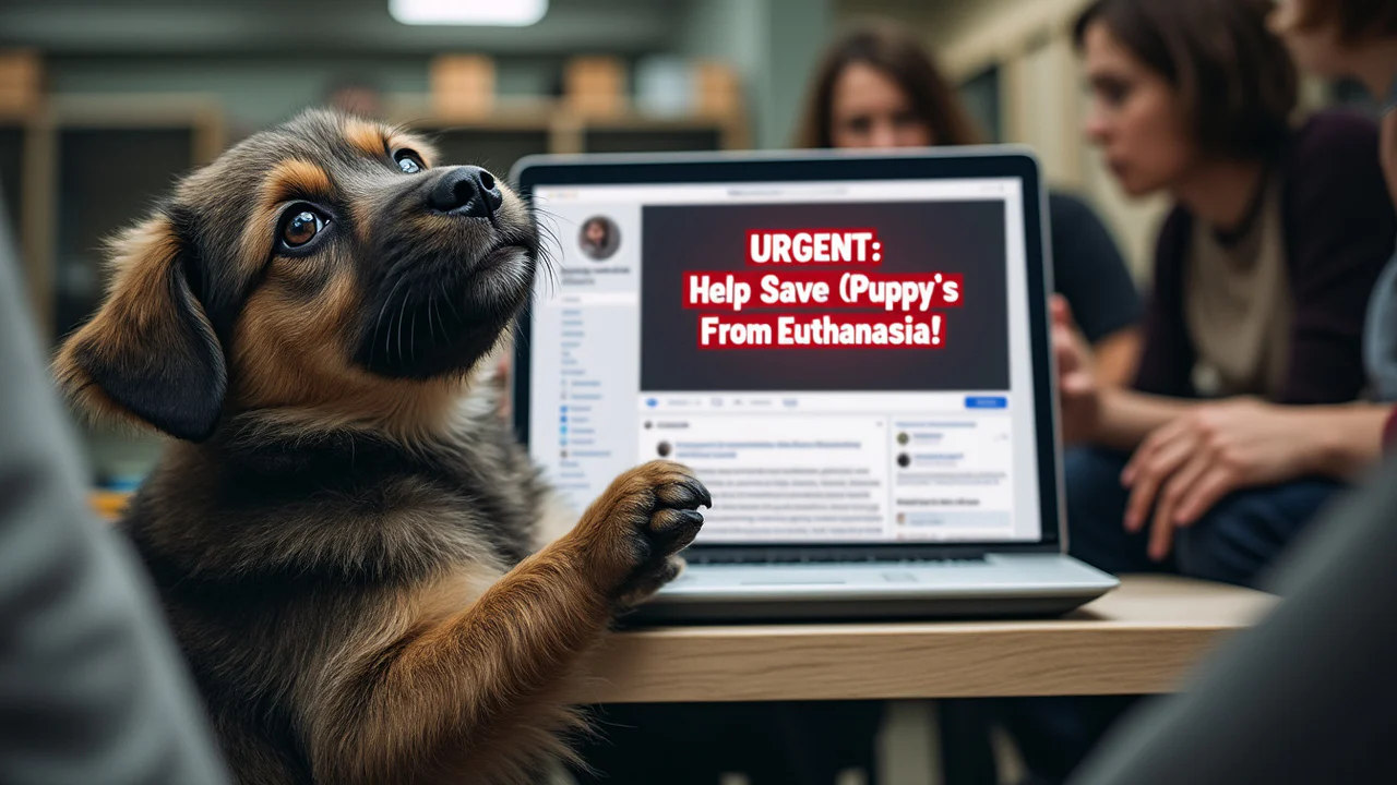 découvrez l'histoire bouleversante d'un chiot de 11 mois en danger d'euthanasie. rejoignez 1,2 million de personnes qui se mobilisent pour sauver cette vie précieuse. visionnez la vidéo et partagez cet appel à l'aide.